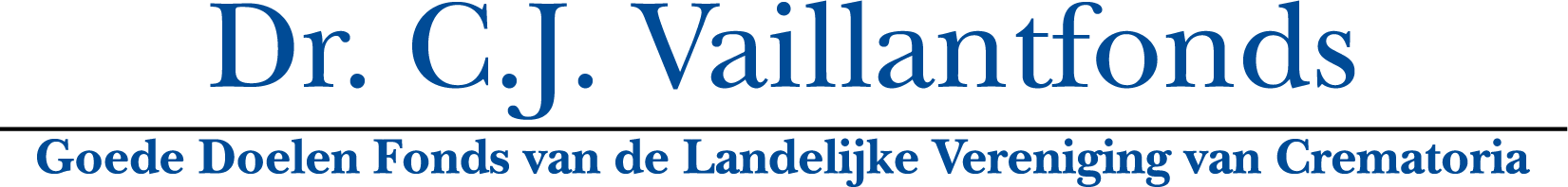 Logo dr. C.J. Vaillantfonds